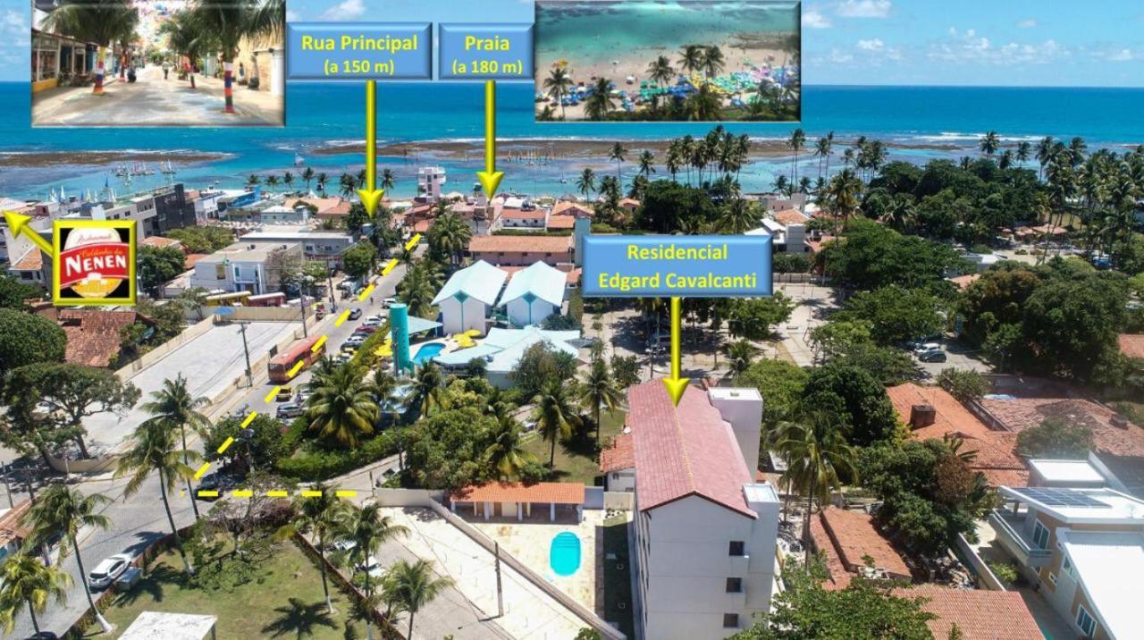 Flat Estudio A 150 Metros Da Praia De Pôrto das Galinhas エクステリア 写真